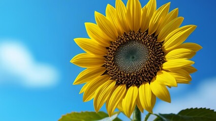 Obraz premium Bright and Beautiful A Sunflowers Smile