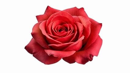 Naklejka premium Blooming beauty in a single rose