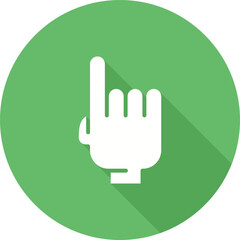 Obraz premium Hand Vector Icon