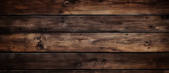 Naklejka premium Close-Up of Aged Wood Planks