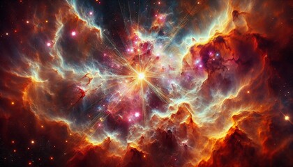 nebula in space