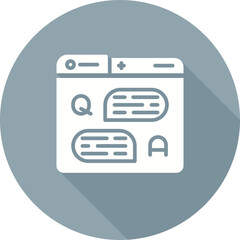 Forum Vector Icon