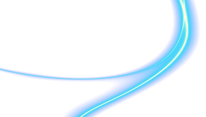 Energy lines with transparent gradient background. Elegant rainbow colours wavy line on Transparent png overlay background