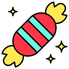 Candy, halloween, sweet, toffee Icon