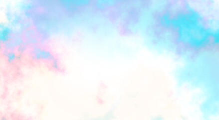 Isolate magic rainbow colours fog and clouds on transparent backgrounds specials effect 3d render png. Heaven unicorn clouds. © kastanka