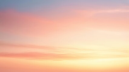 Obraz premium Sunsets warm embrace over the horizon