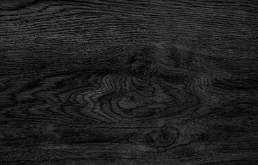 Schwarzes Holz mit eleganter Maserung als Hintergrund mit Textfreiraum