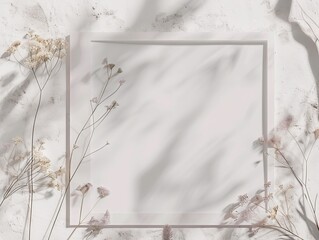 Minimalist invitation background