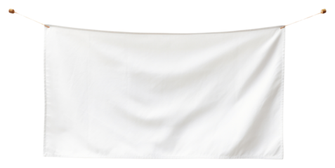 PNG Banner mockup white white background clothesline.