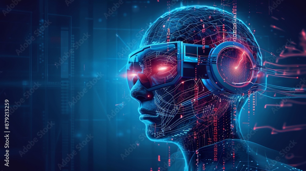 Poster neural interface headset controlling devices, axon control, advanced brain-computer interaction