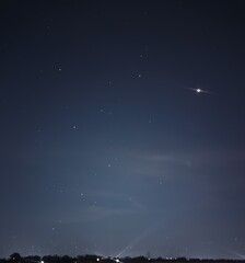 Naklejka premium starry night sky
