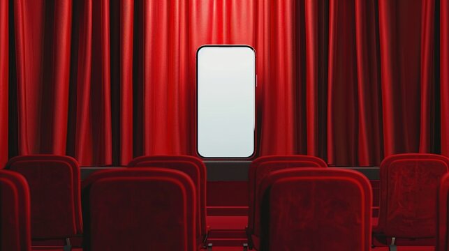 Movie Premiere on a Smartphone