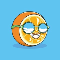 Summer Fruit - Orange Vector