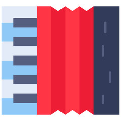 Accordion, instrument, music, musical Icon