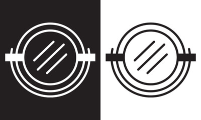 Mirror icon collection in line style. Vector  Illustration about beauty equipment and medical.  isolated on black and white background. EPS 10