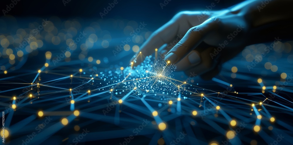Poster conceptualization of digital transformation for the age of next generation technology
