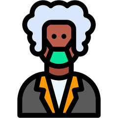 aged, Woman, people, user, elderly Icon