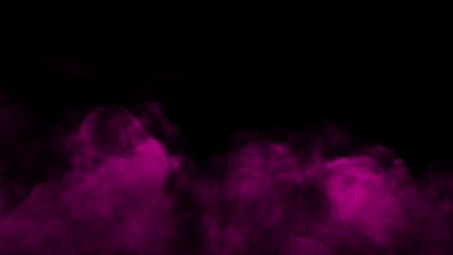 Pink smoke abstract animated background