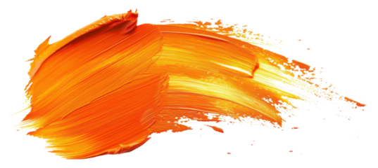 PNG Orange brush stroke backgrounds paint petal.