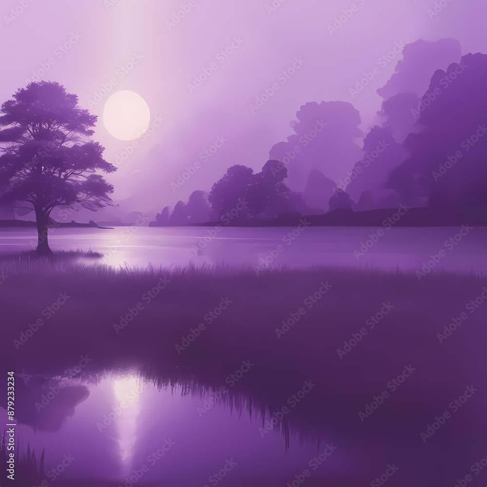 Poster elegant monochromatic gradient: a gradient transition within shades of a single color, such as from 