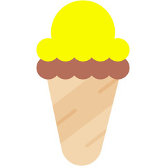 cone, Ice Cream, dessert, summer, food Icon