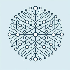 clean simple vector neural network pattern interconnected nodes