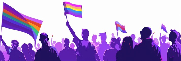 Wear It Purple Day. LGBTIQA+ awareness day. Held in August in Australia. The concept of supporting youth, protecting the rights of minorities