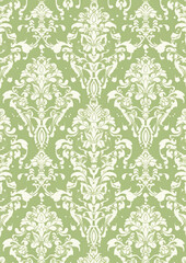 Vintage damask pattern