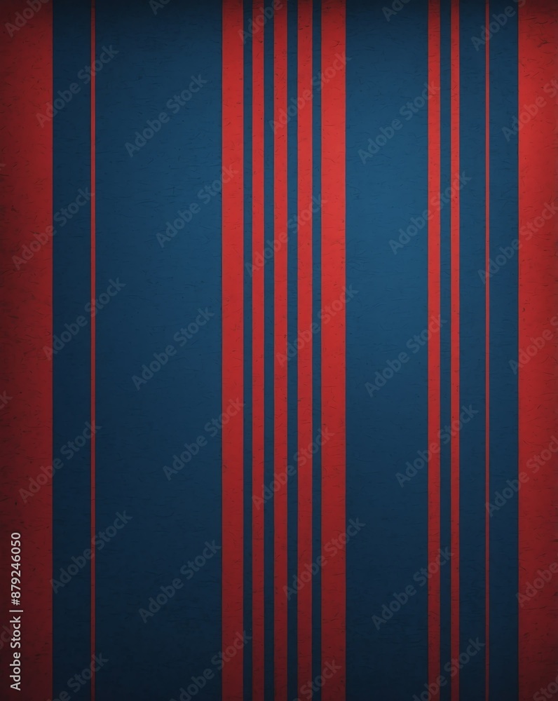 Poster red and blue stripes color matte grainy texture gradient for copy space banner background backdrop d