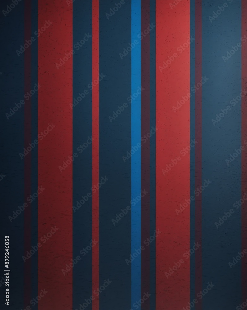 Poster red and blue stripes color matte grainy texture gradient for copy space banner background backdrop d