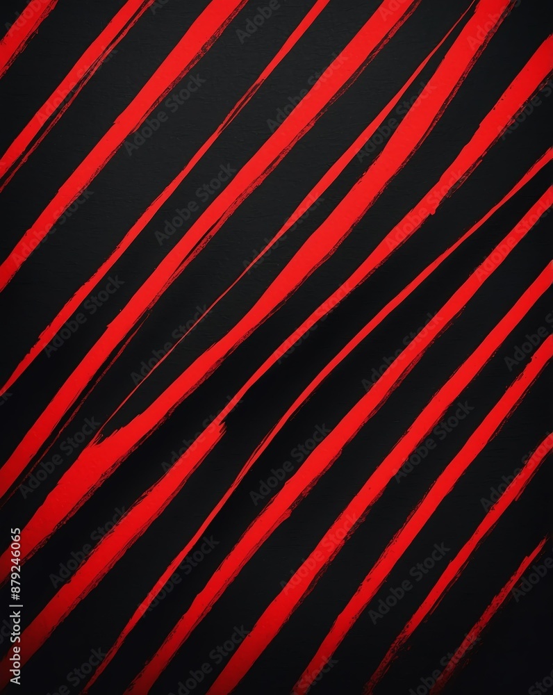 Aufkleber red in black stripes color matte grainy texture gradient for copy space banner background backdrop d