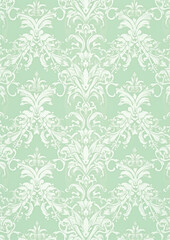 Vintage damask pattern