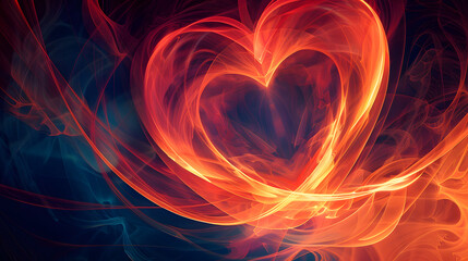 Valentine's Day heart wishing cards.