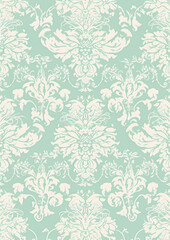 Vintage damask pattern