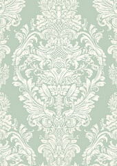Vintage damask pattern