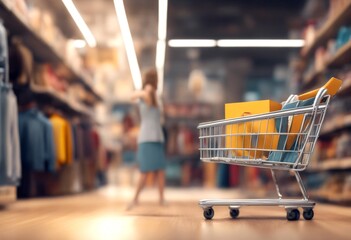 marketing online 3d store shop rendering line shopping application bsite background mobile digital