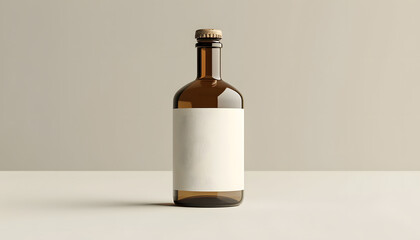 Fototapeta premium bottle mockup