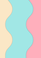 Pastel background color graphic for illustration