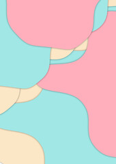 Pastel background color graphic for illustration