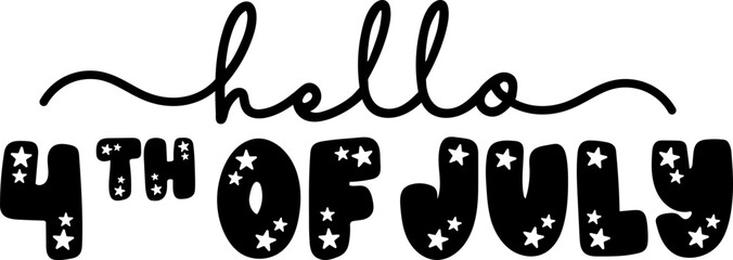 4th Of July - Design graphic