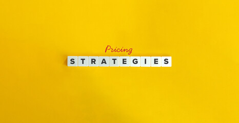 Pricing Strategies Banner. 