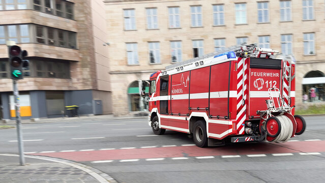 Feuerwehr Einsatzfahrt