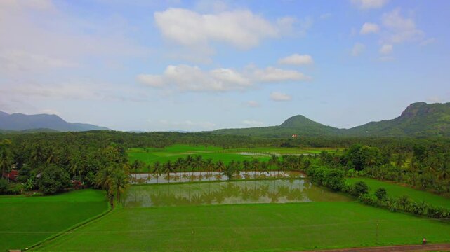 Kollengode,Palakkad- A Border village in Palakkad District Famous for its beautiful vast strech of paddy fields and waterfalls