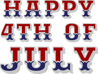 Obraz premium American Flag Design