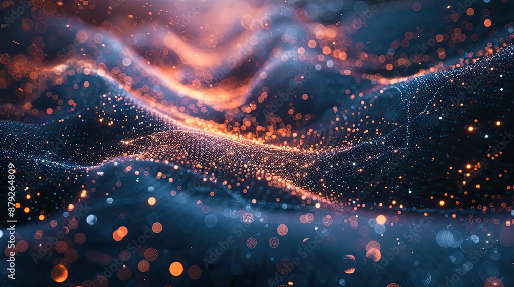 Poster Abstract particle motion in a high-tech environment