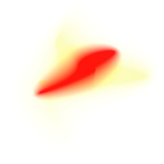 yellow and red scarlet gradient abstract shape