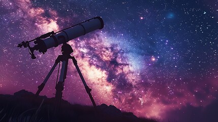 Telescope Pointing at the Milky Way