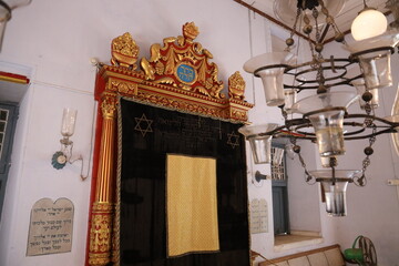 Ten Commandments,Paradesi Synagogue, Matancherry, Jewish Town, Kochi, Kerala