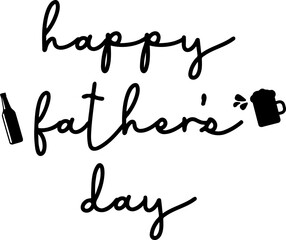 Happy Fathers Day  - Fatherhood Graphic 