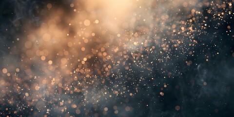 Examining the significance of dust particles in the air for quality control. Concept Dust Particles, Air Quality, Quality Control, Significance, Examination